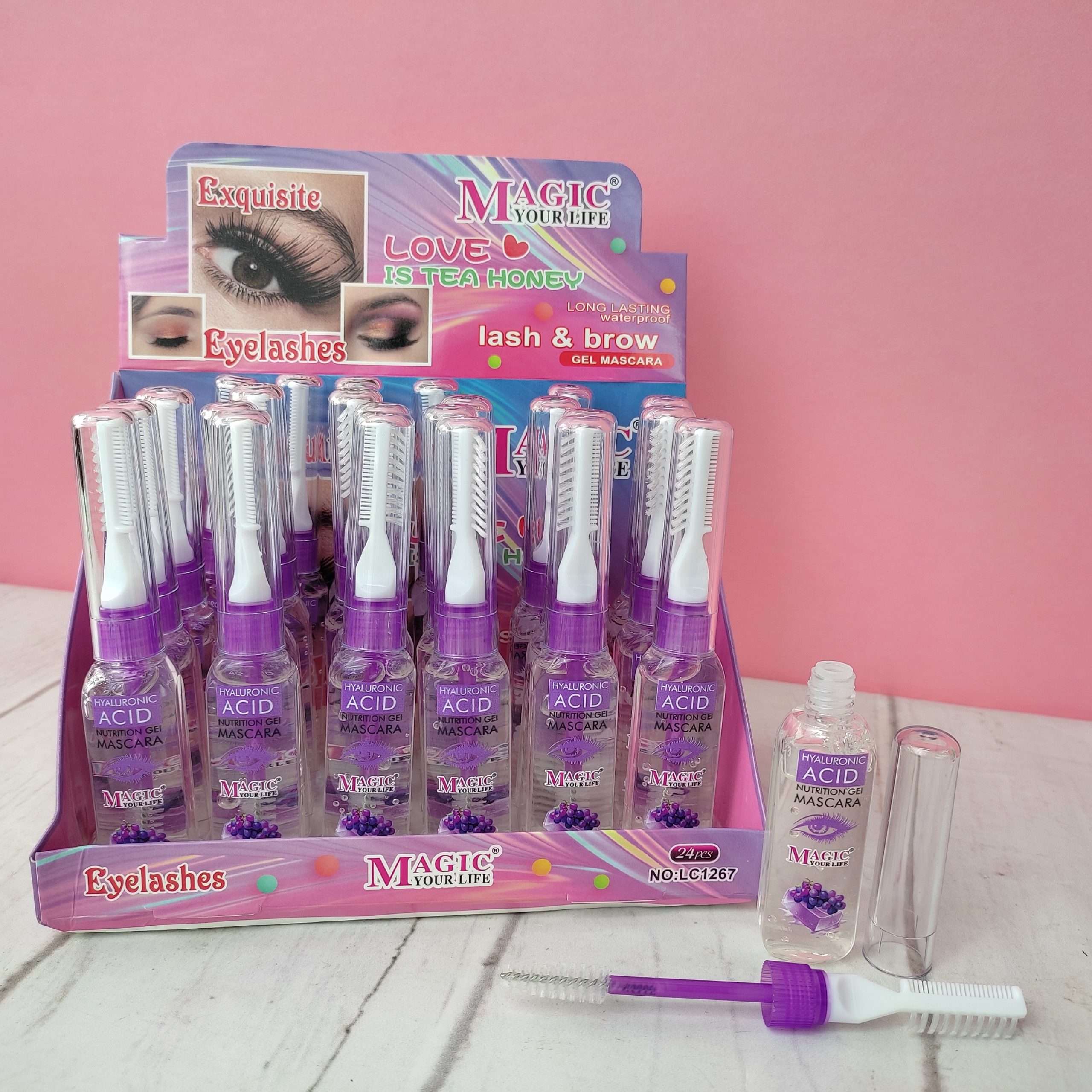 PESTAÑINA TRANSPARENTE