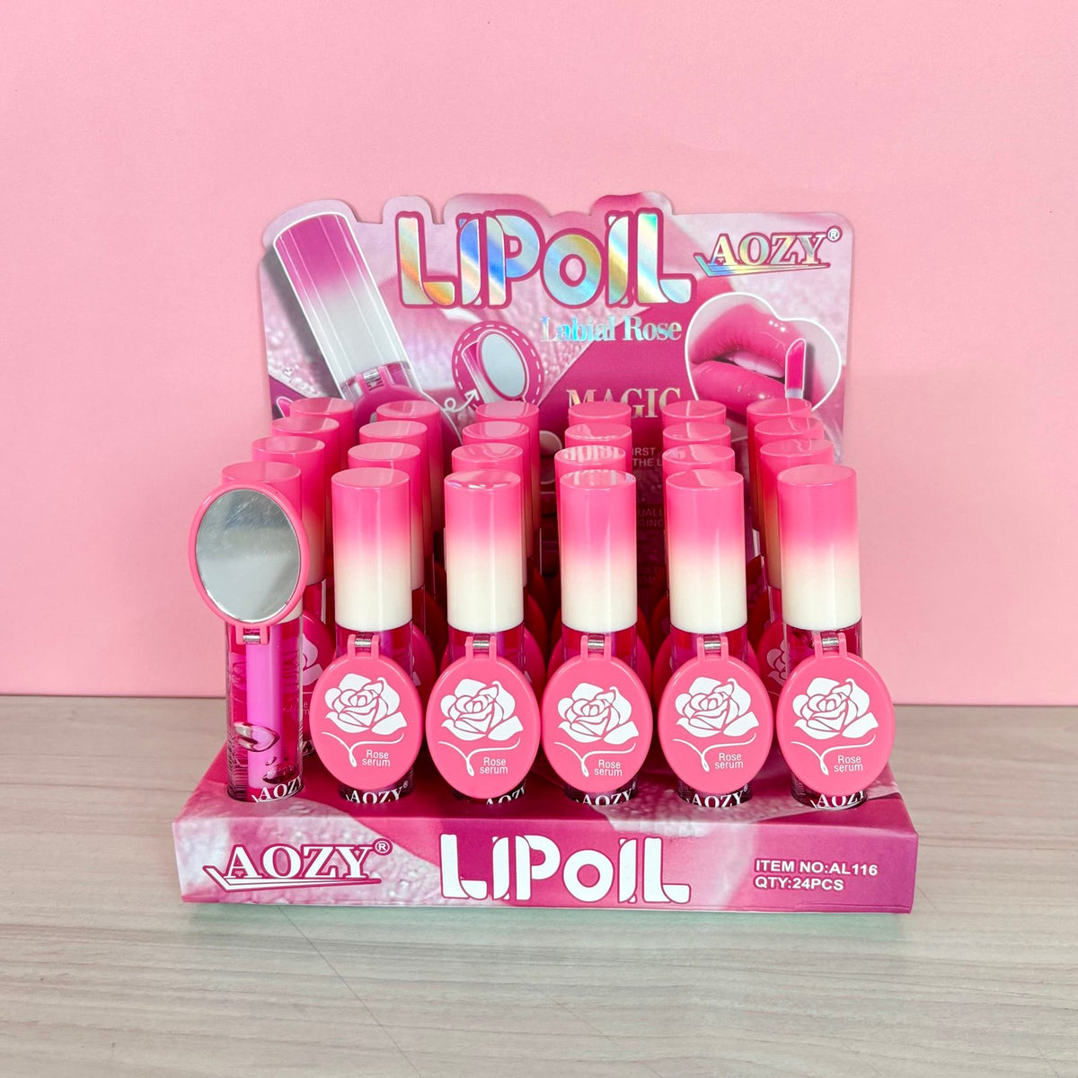 LIQUID LIPSTICK (BRILLO + ESPEJO)