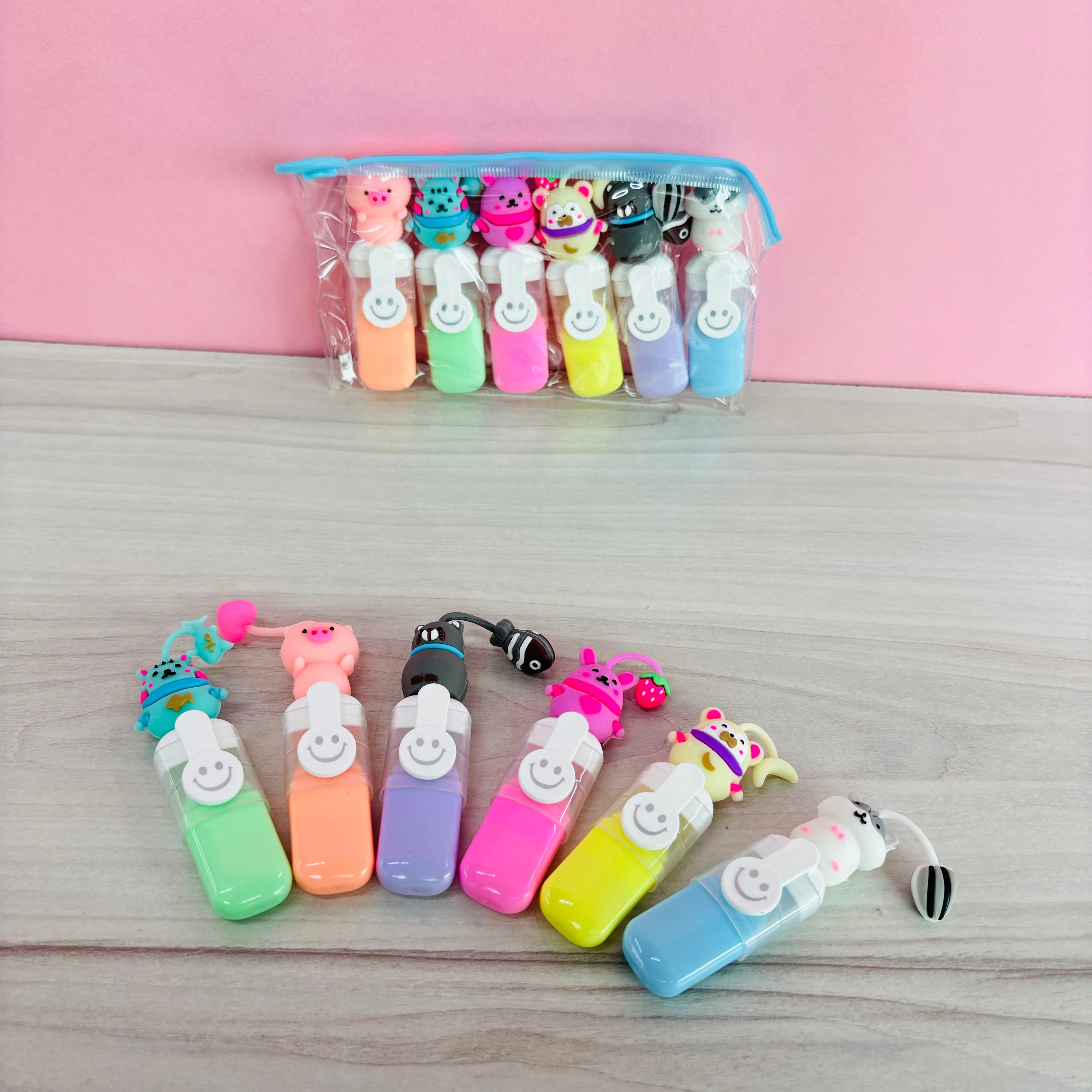 SET DE RESALTADORES X6 PCS