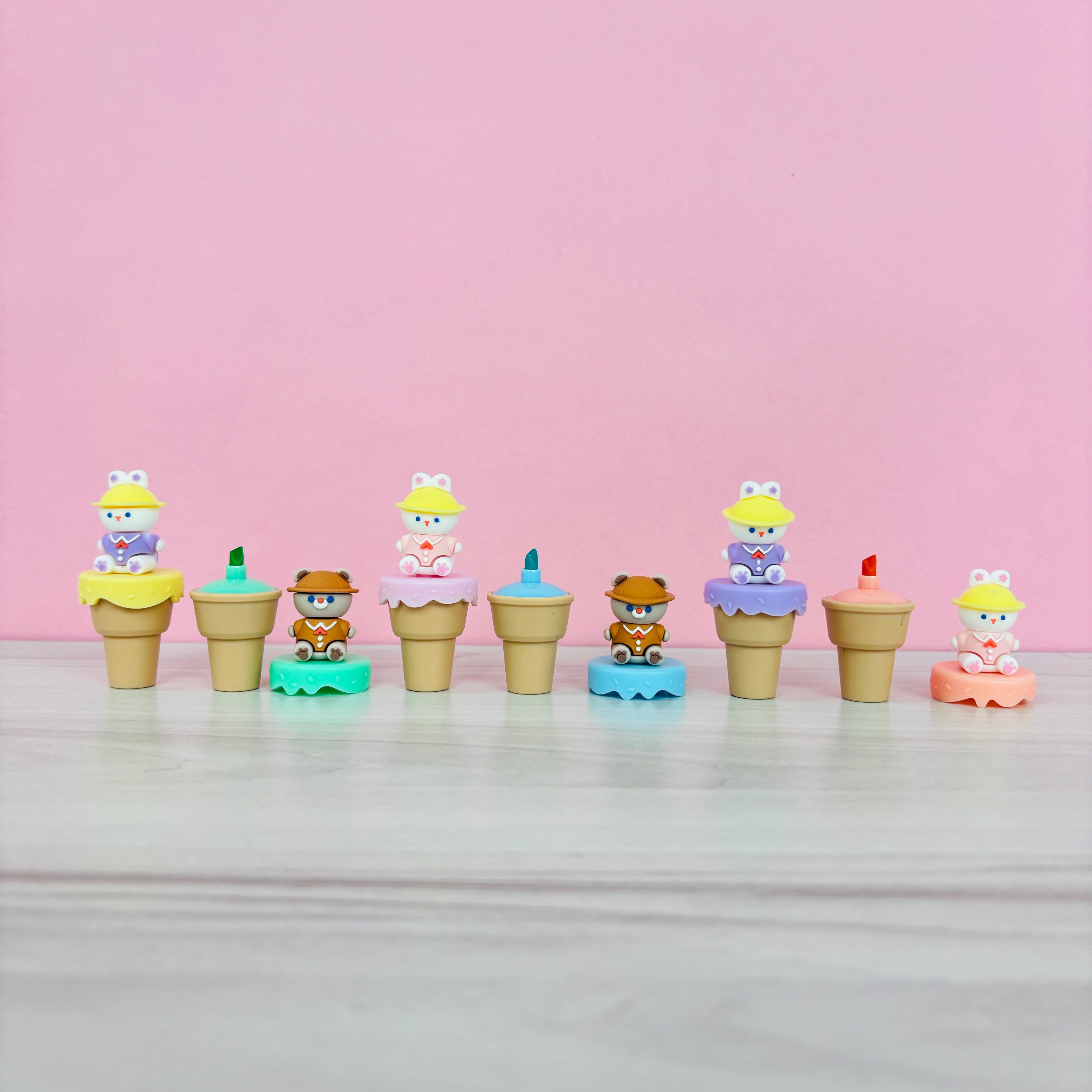 SET DE RESALTADORES X6 PCS