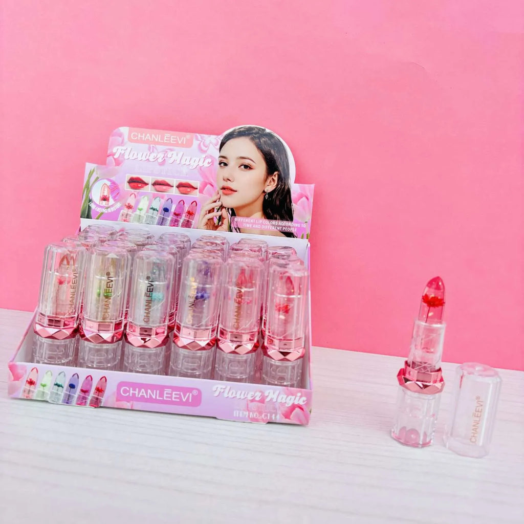 LABIAL MAGICO CON FLOR