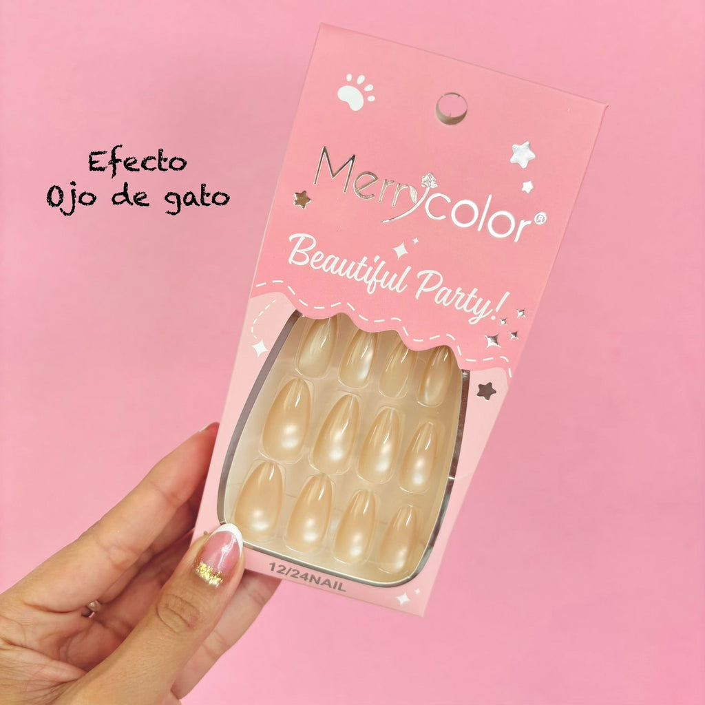 UÑAS OJO DE GATO