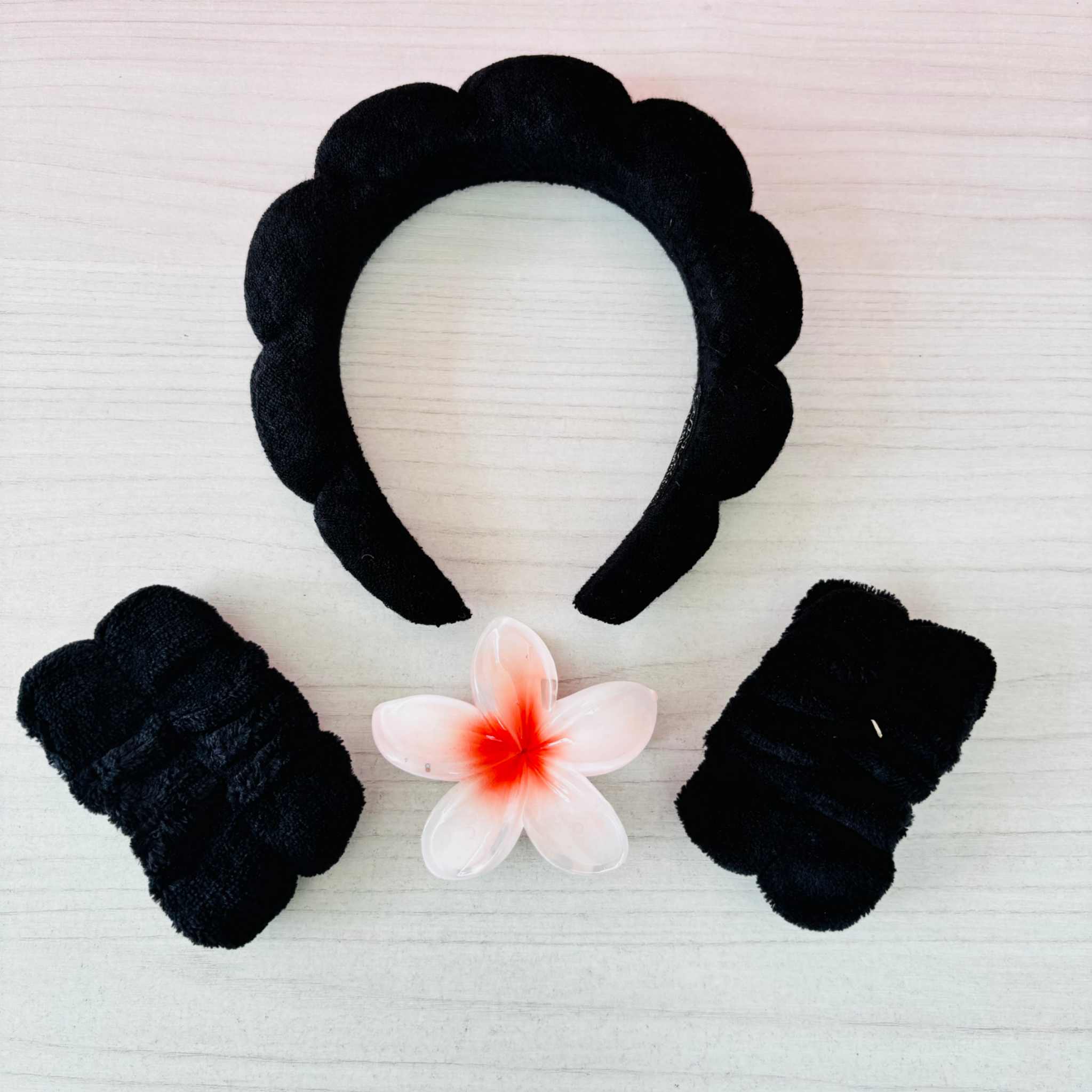 DIADEMA DE MAQUILLAJE SET X3