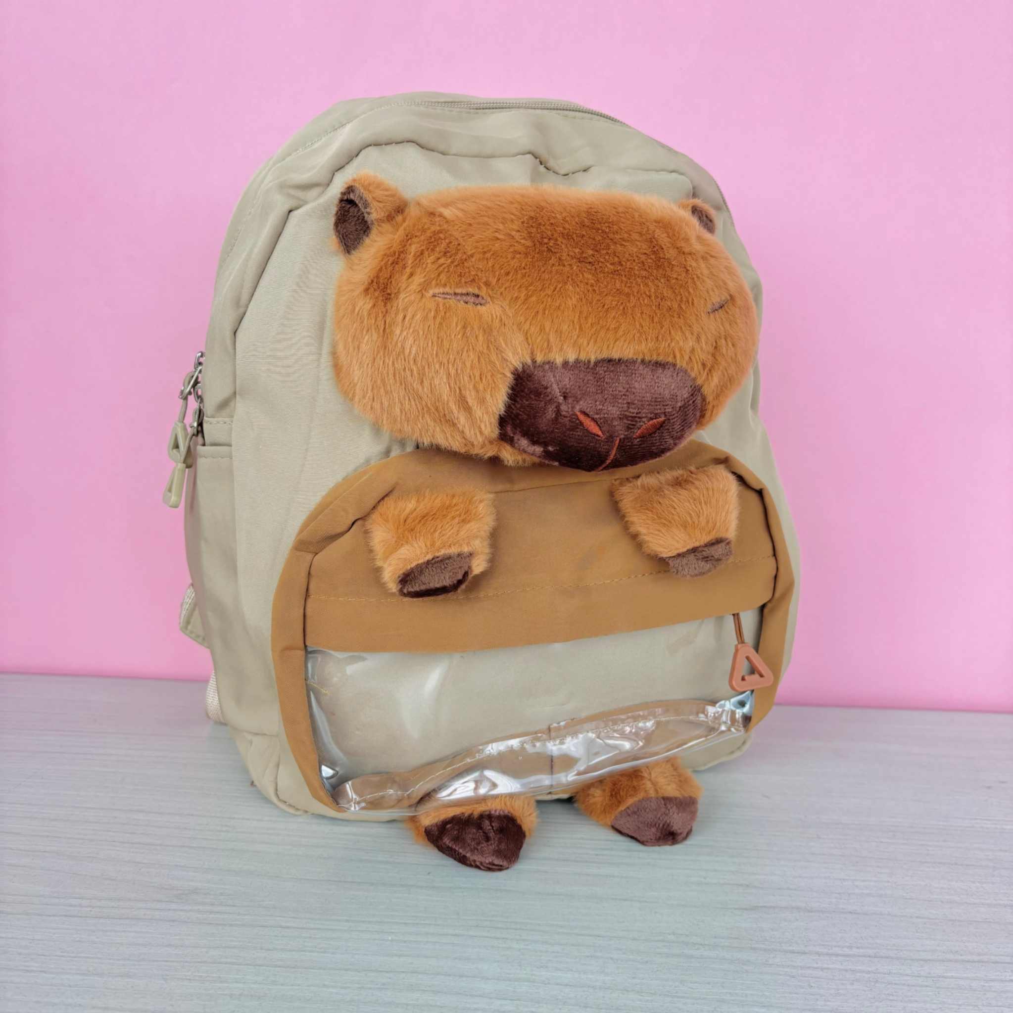 MORRAL CAPIBARA PELUCHE