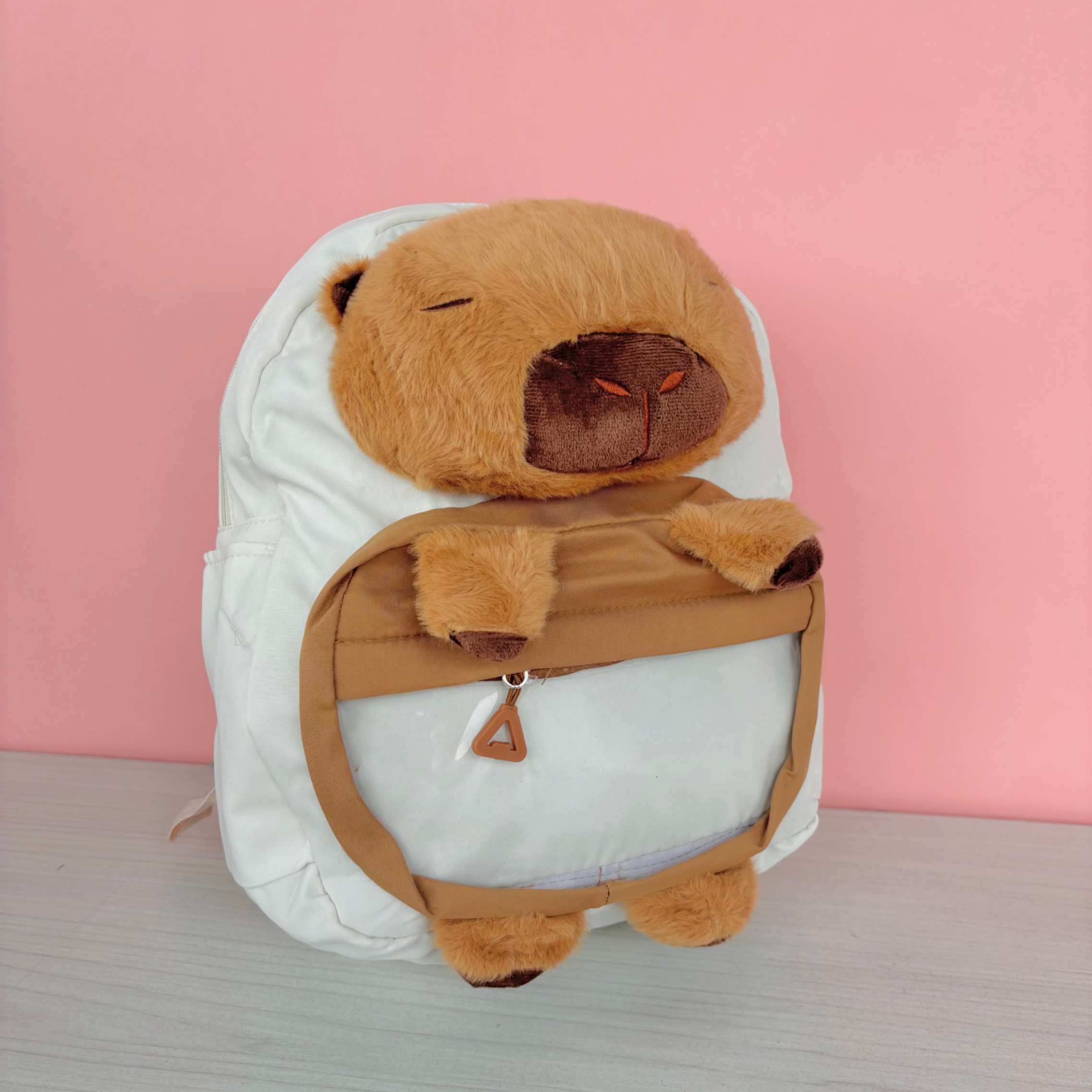 MORRAL CAPIBARA PELUCHE