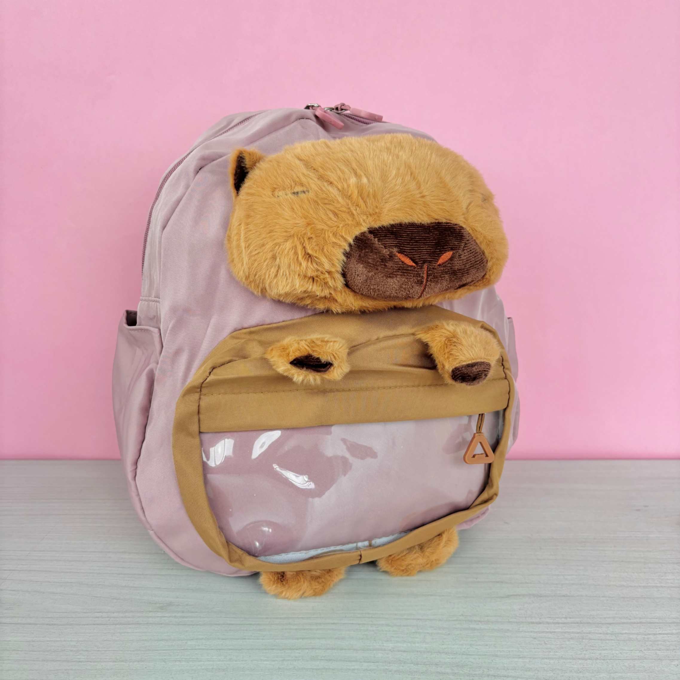 MORRAL CAPIBARA PELUCHE