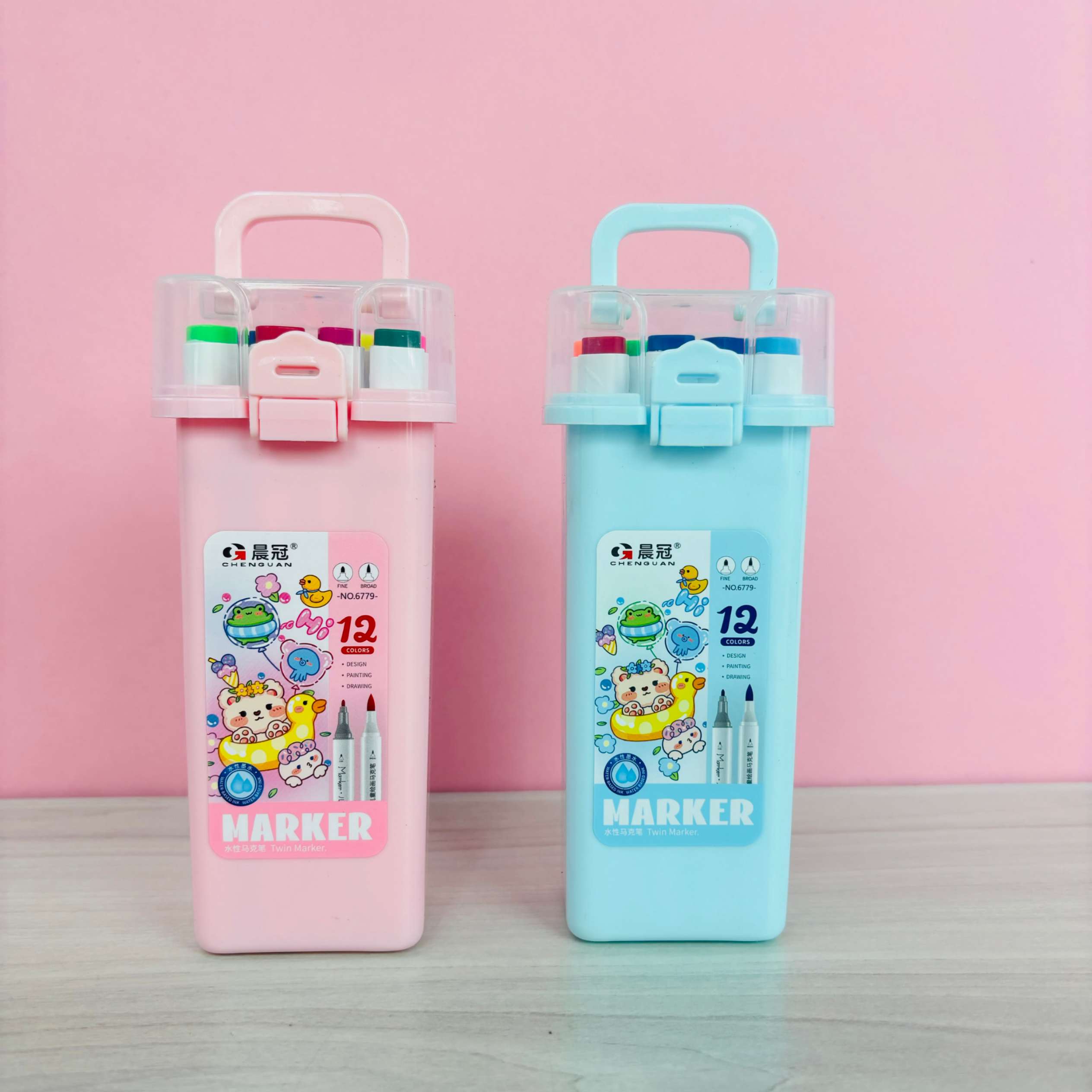 SET DE MARCADORES X12 PCS