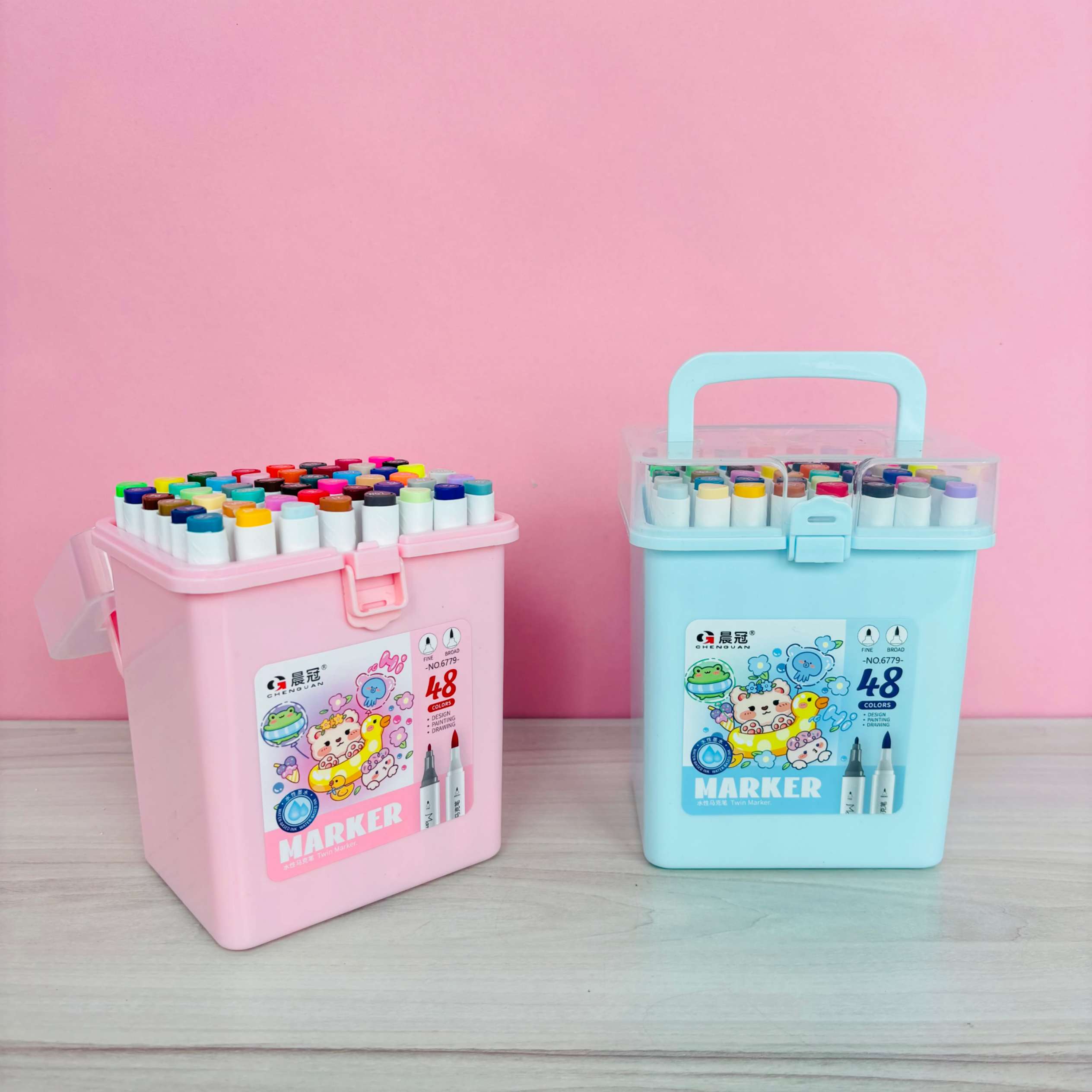 SET DE MARCADORES X48 PCS