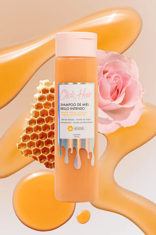 SHAMPOO DE MIEL BRILLO INTENSO CLICK HAIR